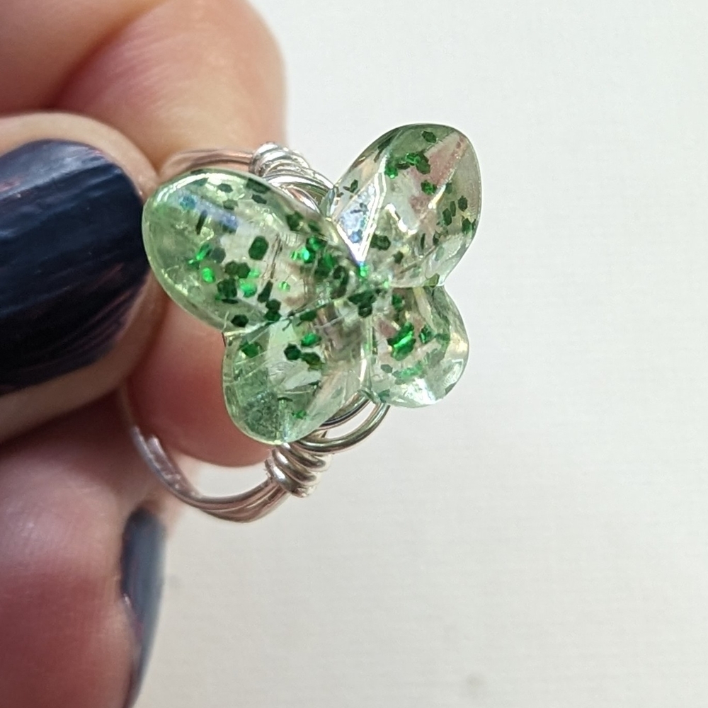 Handmade Butterfly Ring